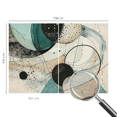 Fototapete Bunte Kreise