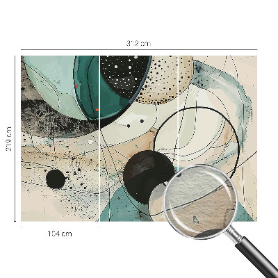 Fototapete Bunte Kreise