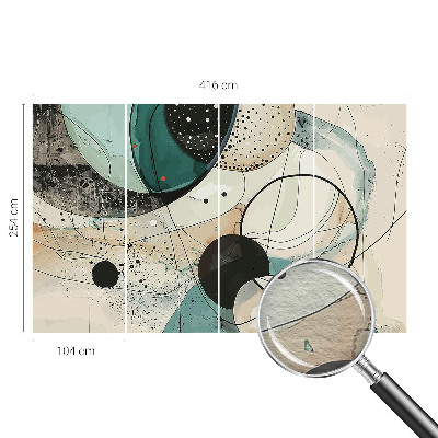 Fototapete Bunte Kreise