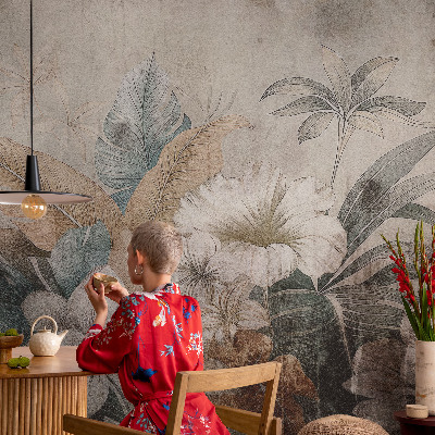 Fototapete nach Maß Blumentraum