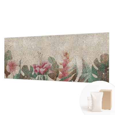 Vlies-Fototapete mit zartem Floralmotiv