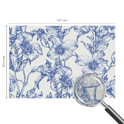 Dekorative Wand-Fototapete Blütenzweige