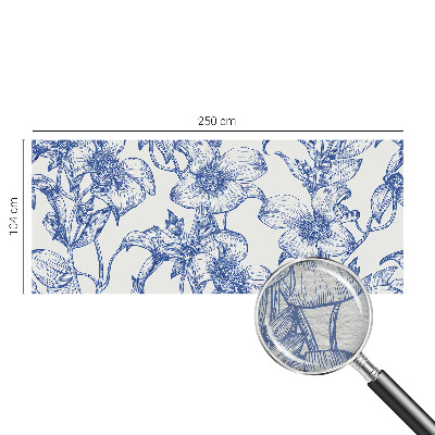 Dekorative Wand-Fototapete Blütenzweige