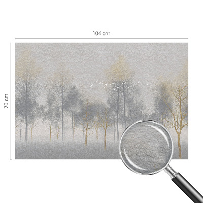 Fototapete fürs Schlafzimmer Harmonie des Waldes