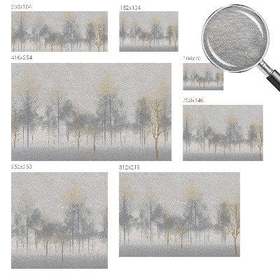 Fototapete fürs Schlafzimmer Harmonie des Waldes