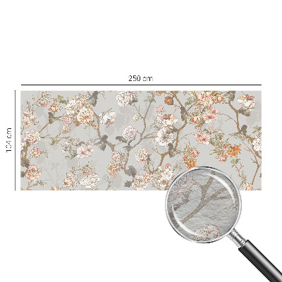 Fototapete fürs Wohnzimmer Romantisches Muster