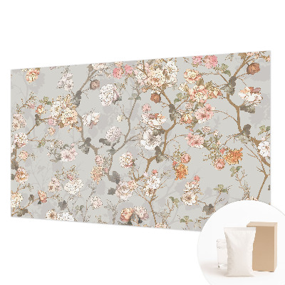 Fototapete fürs Wohnzimmer Romantisches Muster