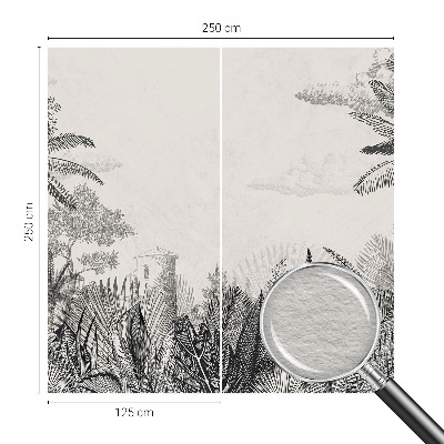 Fototapete aus Vlies Tropische Landschaft