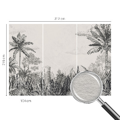 Fototapete aus Vlies mit tropischer Landschaft