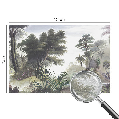 Bedruckte Vlies-Fototapete mit exotischer Landschaft als Motiv