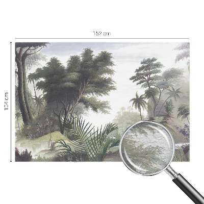 Bedruckte Vlies-Fototapete mit exotischer Landschaft als Motiv