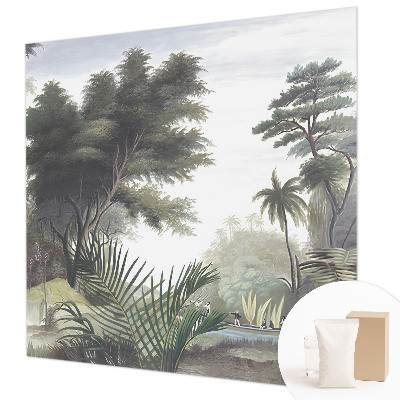 Bedruckte Vlies-Fototapete mit exotischer Landschaft als Motiv