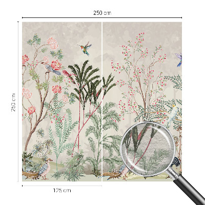 Vlies-Fototapete fürs Wohnzimmer Tropische Oase