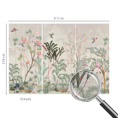 Vlies-Fototapete fürs Wohnzimmer Tropische Oase