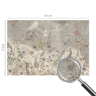 Vlies-Fototapete fürs Schlafzimmer Wildpflanzen