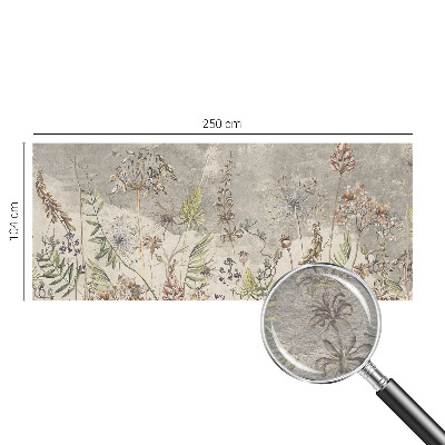 Vlies-Fototapete fürs Schlafzimmer Wildpflanzen