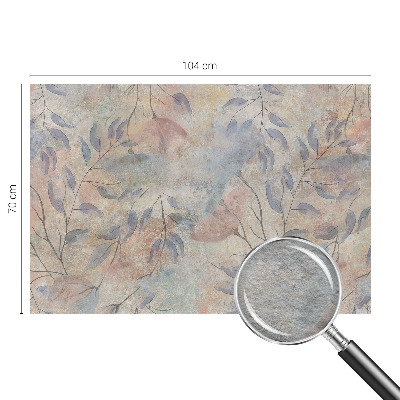 Vlies-Fototapete fürs Kinderzimmer Abstrakte Blätter