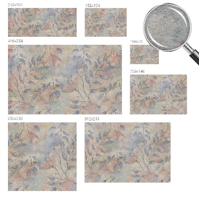 Vlies-Fototapete fürs Kinderzimmer Abstrakte Blätter