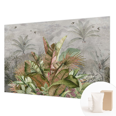 Bedruckte Vlies-Fototapete mit exotischem Dschungelmotiv