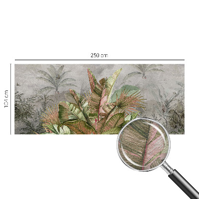 Bedruckte Vlies-Fototapete mit exotischem Dschungelmotiv