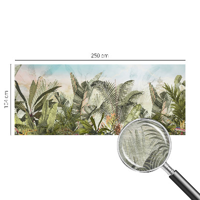 Vliestapete fürs Schlafzimmer Tropisches Paradies