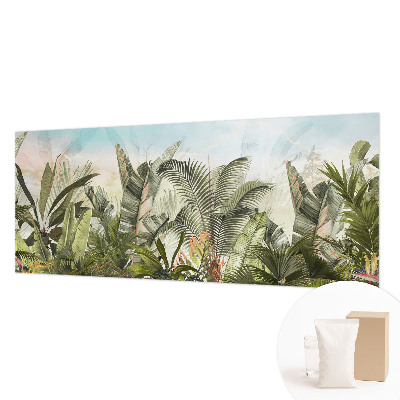 Vliestapete fürs Schlafzimmer Tropisches Paradies