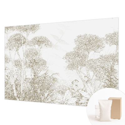 Moderne Vlies-Fototapete mit Motiv tropischer Vegetation