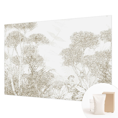 Moderne Vlies-Fototapete Tropische Vegetation