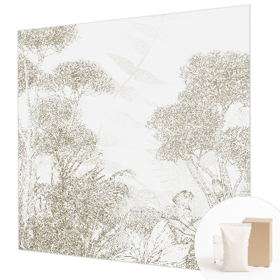 Moderne Vlies-Fototapete Tropische Vegetation