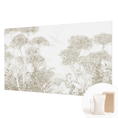 Moderne Vlies-Fototapete mit Motiv tropischer Vegetation