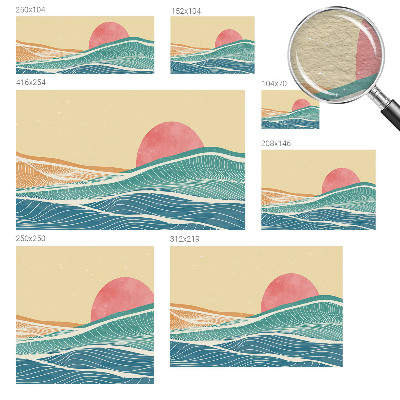 Motivtapete Meereswellen