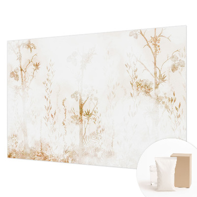 Dekorative Wand-Fototapete mit botanischem Motiv