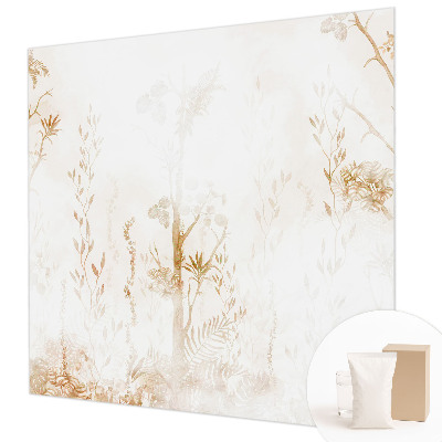 Dekorative Wand-Fototapete mit botanischem Motiv