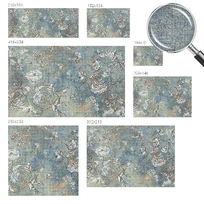 Fototapete aus Vlies Romantische Rosen