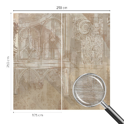 Motivtapete aus Vlies Historische Ornamente