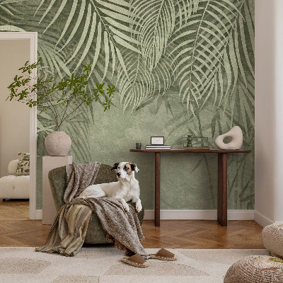 Vlies-Fototapete fürs Schlafzimmer mit einem Motiv eines Bambusparadieses