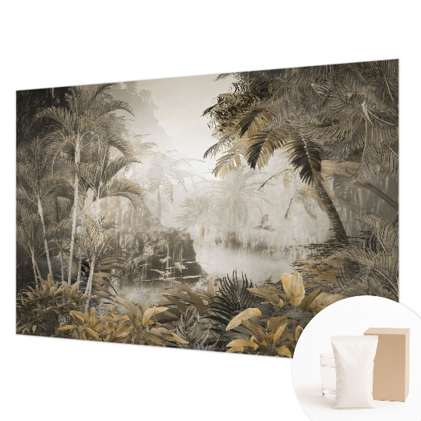 Vliestapete fürs Wohnzimmer Tropischer Wald