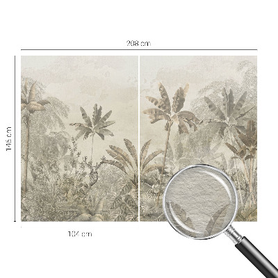 Vlies-Fototapete fürs Kinderzimmer Tropischer Dschungel