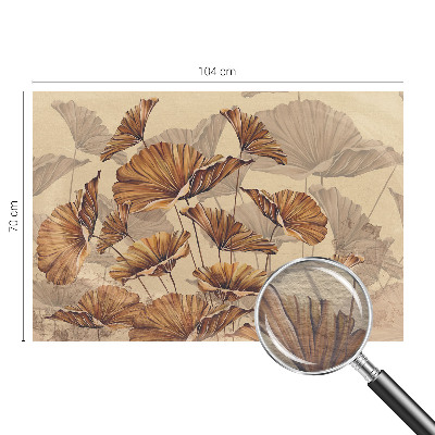 Vliestapete fürs Schlafzimmer Herbstliche Eleganz