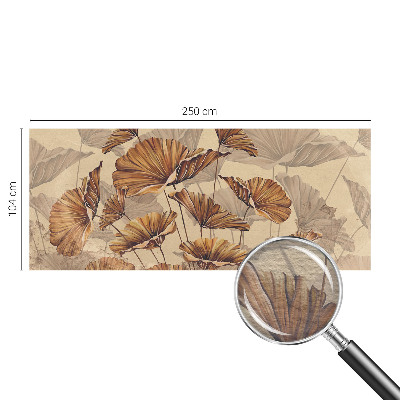 Vliestapete fürs Schlafzimmer Herbstliche Eleganz