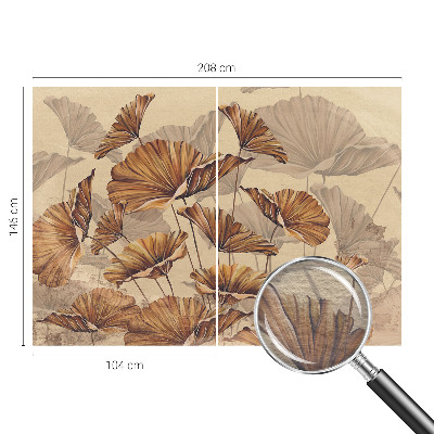 Vliestapete fürs Schlafzimmer Herbstliche Eleganz