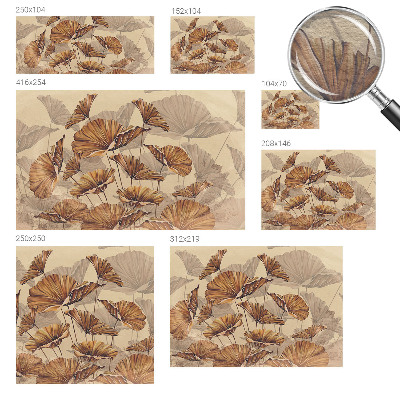 Vliestapete fürs Schlafzimmer Herbstliche Eleganz