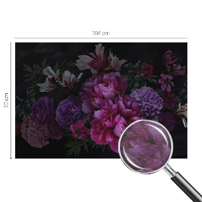 Bedruckte Vlies-Fototapete mit floralem Motiv