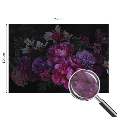 Bedruckte Vlies-Fototapete mit floralem Motiv