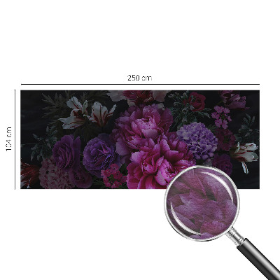 Bedruckte Vlies-Fototapete mit floralem Motiv