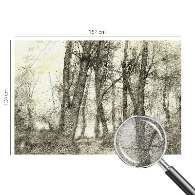 Bildtapete Waldmelancholie