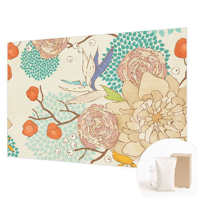 Wand-Fototapete Blumenfantasie