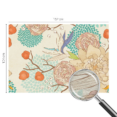 Wand-Fototapete Blumenfantasie