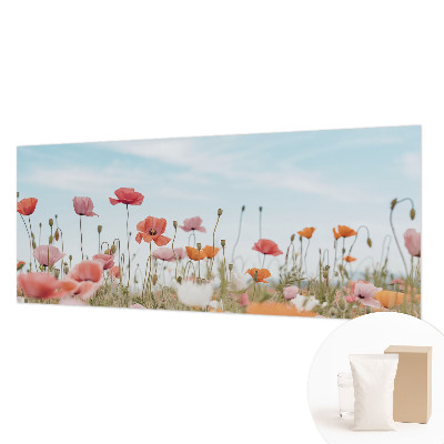 Motivtapete aus Vlies mit Mohnblumen-Motiv
