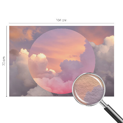 Fototapete aus Vlies mit Motiv ätherischer Wolken